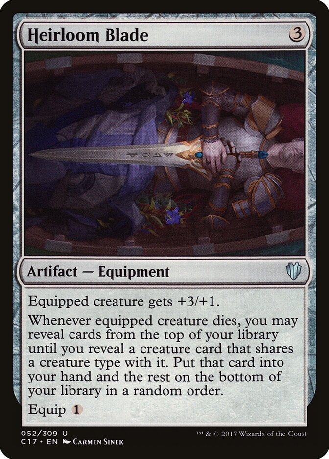Lâmina de Herança / Heirloom Blade - Magic: The Gathering - MoxLand