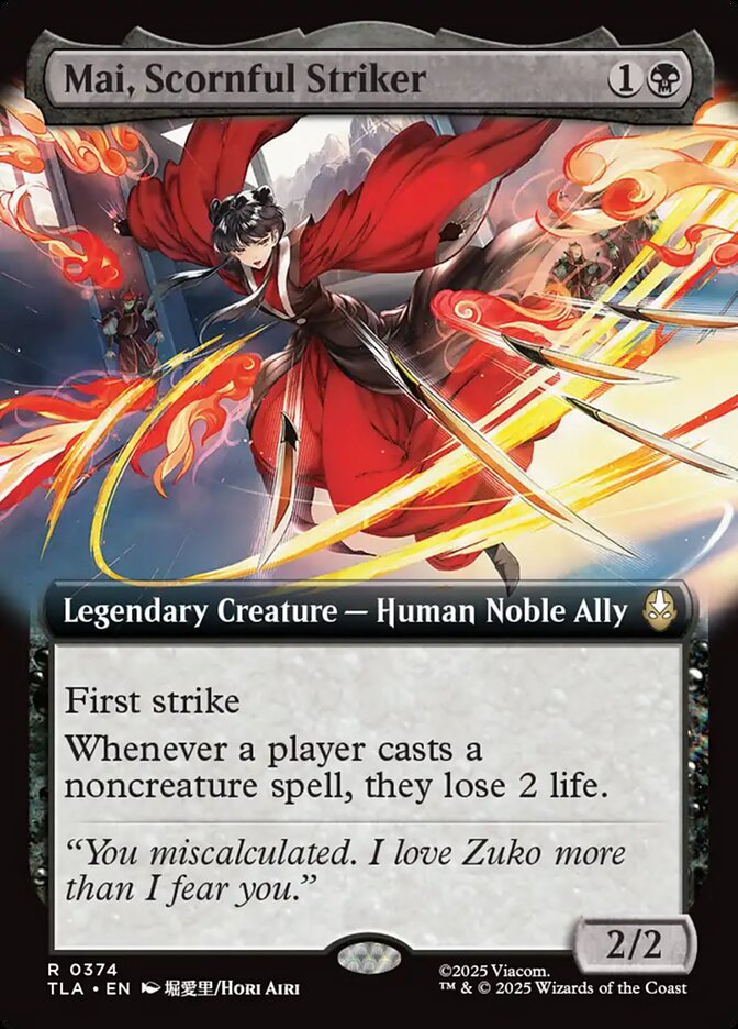 Mai, Agressora Desdenhosa / Mai, Scornful Striker - Magic: The Gathering - MoxLand