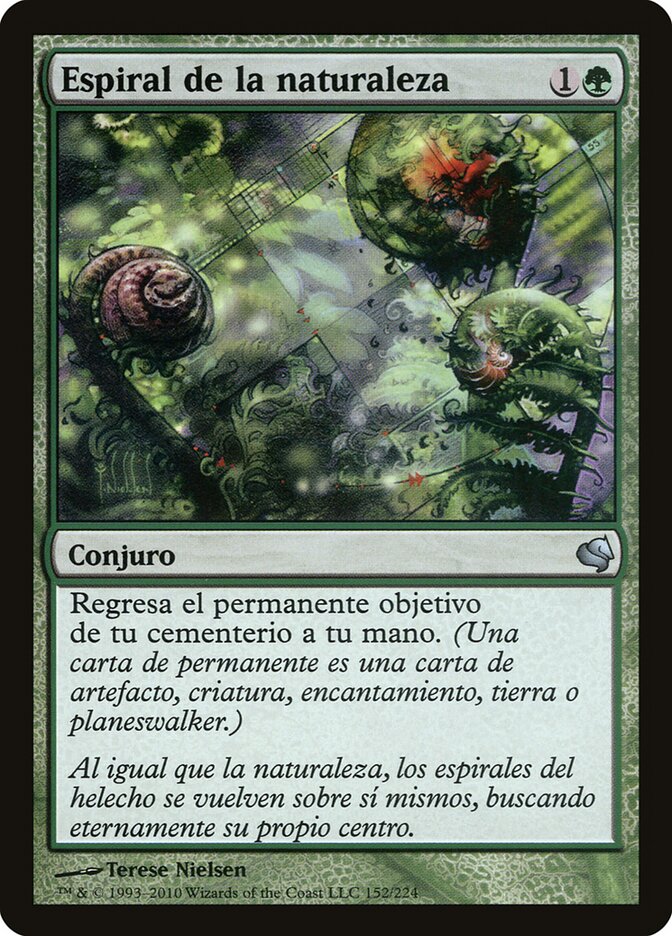 Espiral da Natureza / Nature's Spiral - Magic: The Gathering - MoxLand