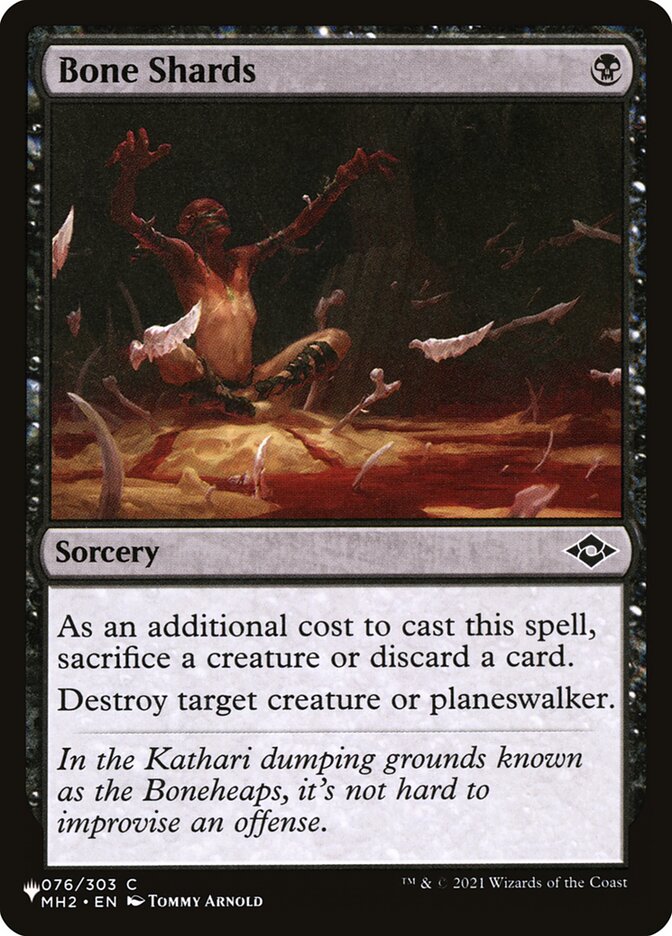 Fragmentos Ósseos / Bone Shards - Magic: The Gathering - MoxLand