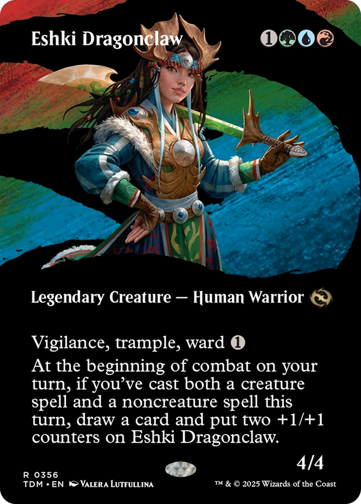 Eshki Garra de Dragão / Eshki Dragonclaw - Magic: The Gathering - MoxLand