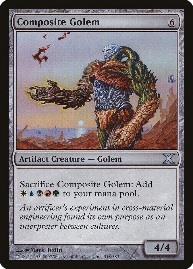 Golem Composto / Composite Golem - Magic: The Gathering - MoxLand
