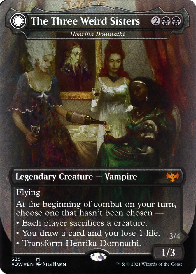 As Três Irmãs Sinistras / The Three Weird Sisters - Magic: The Gathering - MoxLand