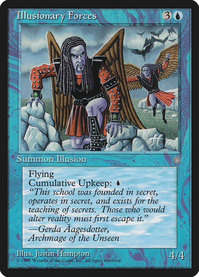 Forças Ilusórias / Illusionary Forces - Magic: The Gathering - MoxLand