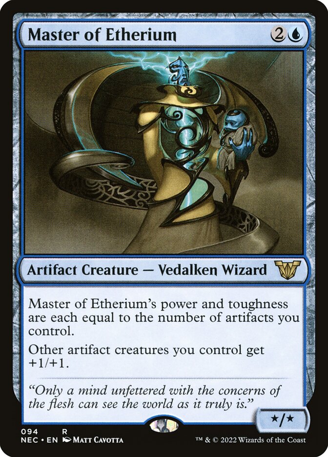 Mestre do Etherium / Master of Etherium - Magic: The Gathering - MoxLand