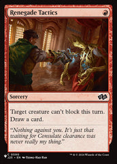 Tática dos Renegados / Renegade Tactics - Magic: The Gathering - MoxLand