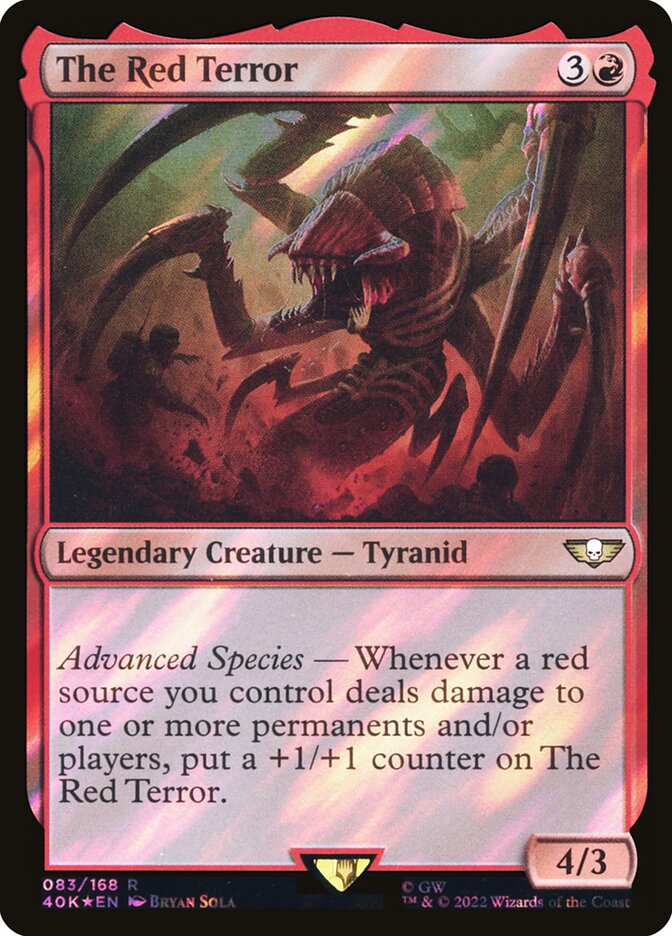 O Terror Vermelho / The Red Terror - Magic: The Gathering - MoxLand