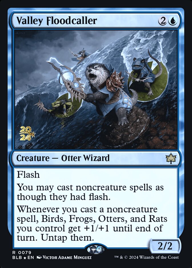 Valley Floodcaller - Magic: The Gathering - MoxLand