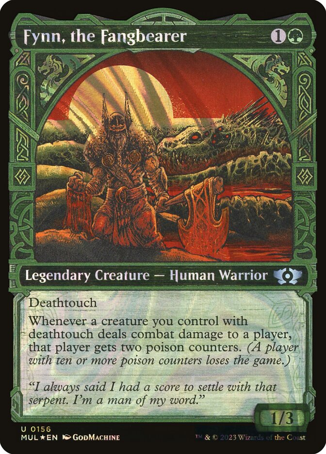 Fynn, o Portador da Presa / Fynn, the Fangbearer - Magic: The Gathering - MoxLand