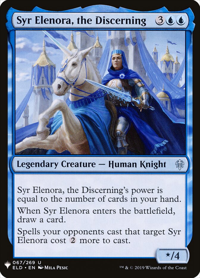 Syr Elenora, a Perspicaz / Syr Elenora, the Discerning - Magic: The Gathering - MoxLand