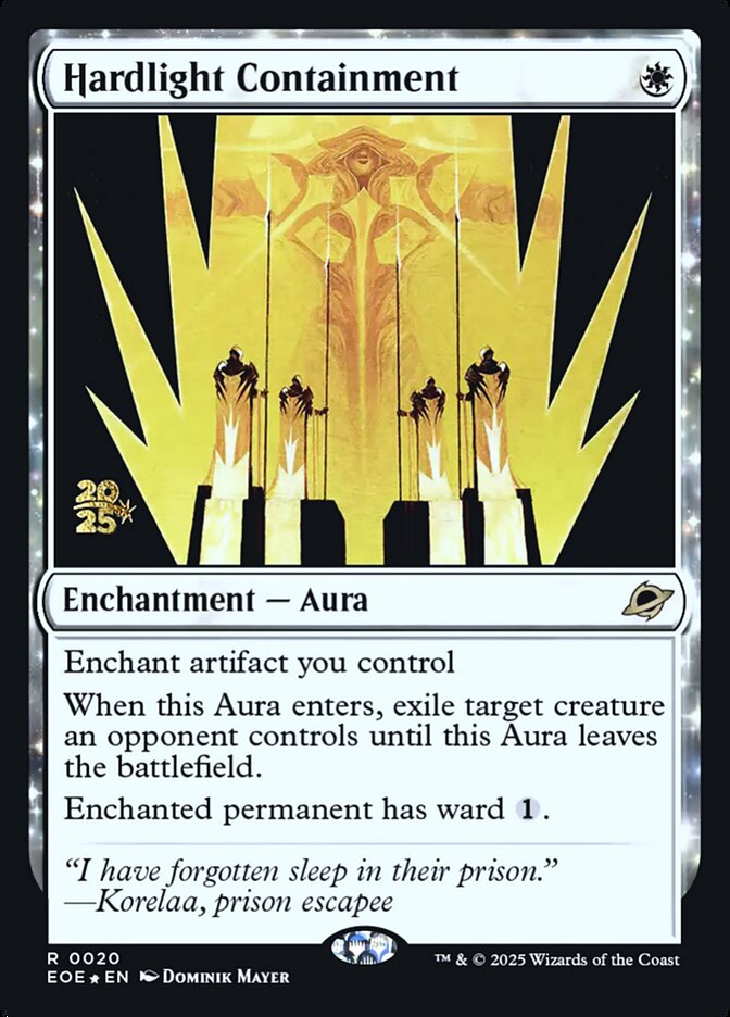 Hardlight Containment - Magic: The Gathering - MoxLand