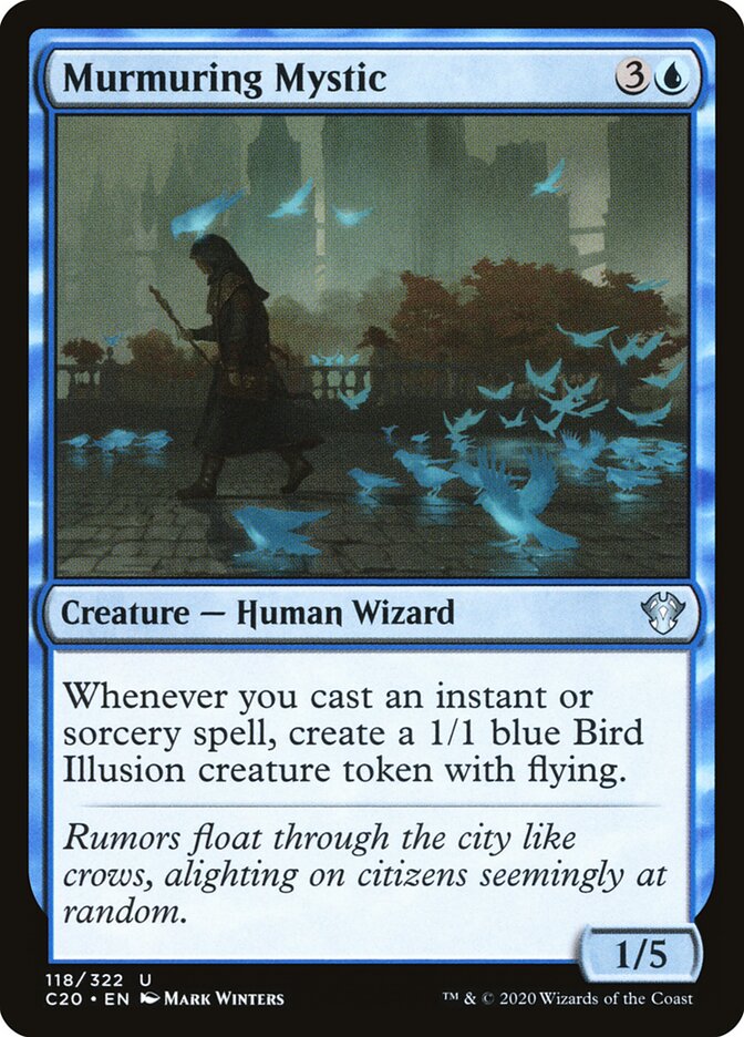 Místico dos Murmúrios / Murmuring Mystic - Magic: The Gathering - MoxLand