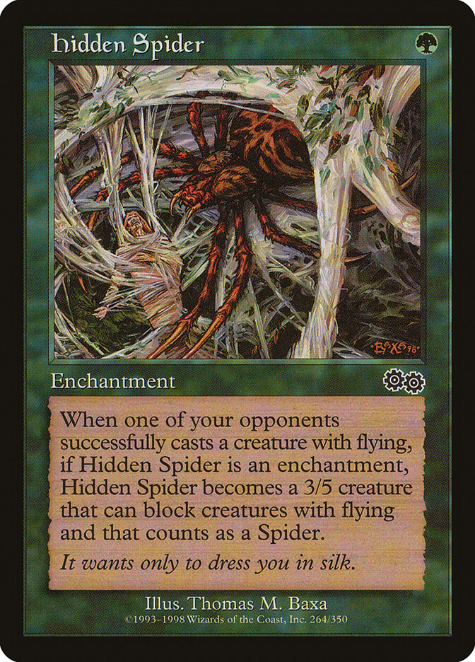 Aranha Escondida / Hidden Spider - Magic: The Gathering - MoxLand