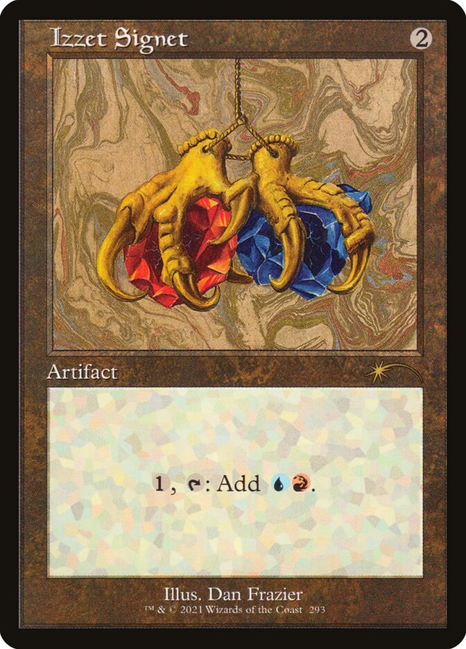 Sinete Izzet / Izzet Signet - Magic: The Gathering - MoxLand