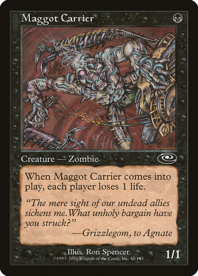 Portadores de Vermes / Maggot Carrier - Magic: The Gathering - MoxLand