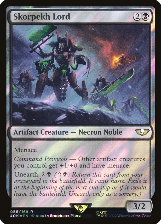 Senhor Skorpekh / Skorpekh Lord - Magic: The Gathering - MoxLand