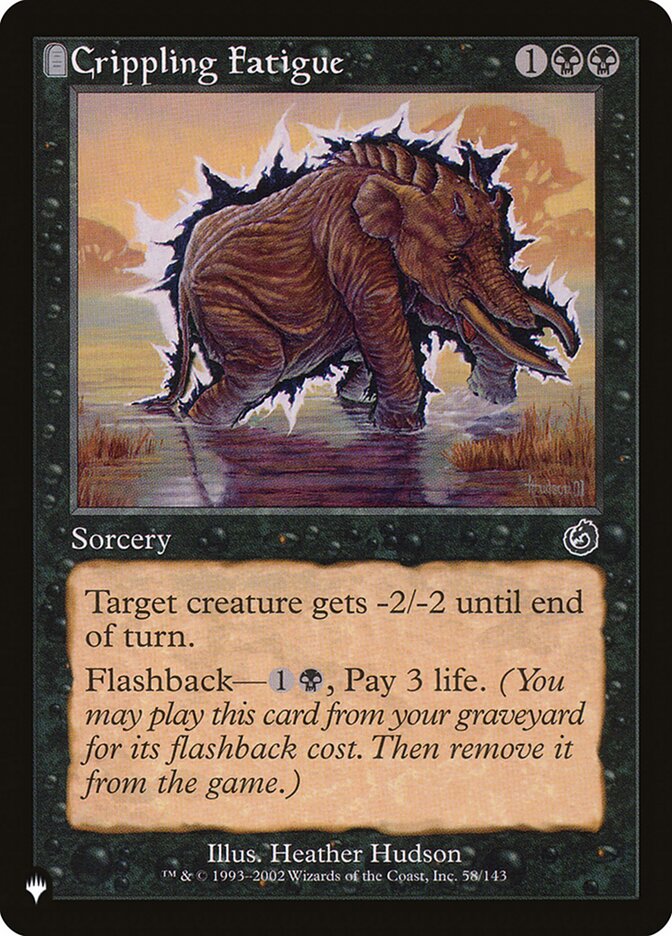 Fadiga Incapacitante / Crippling Fatigue - Magic: The Gathering - MoxLand