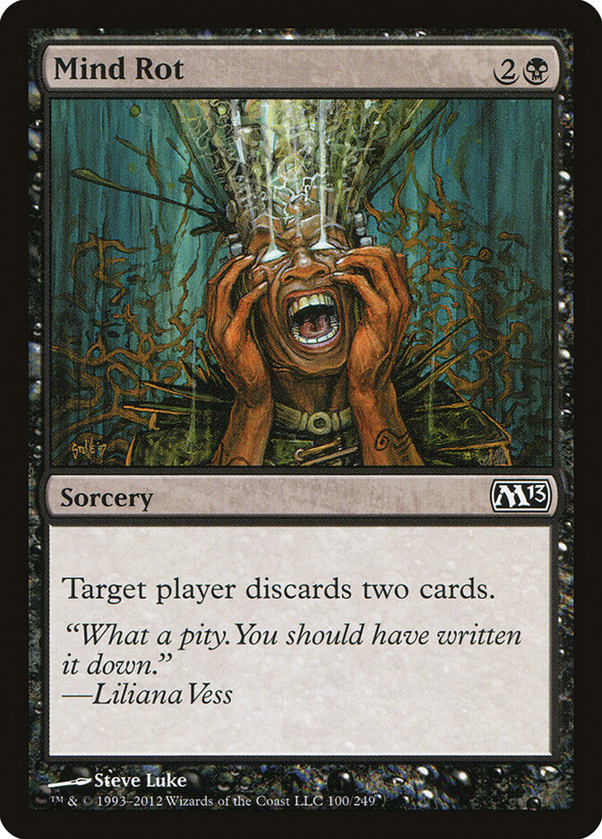 Estiolar a Mente / Mind Rot - Magic: The Gathering - MoxLand