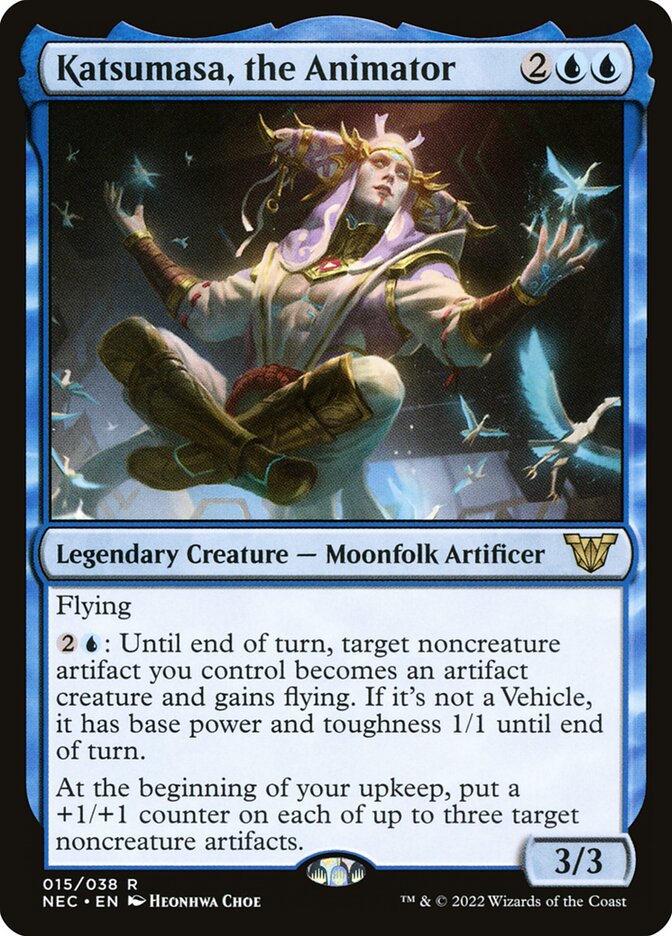 Katsumasa, o Animador / Katsumasa, the Animator - Magic: The Gathering - MoxLand