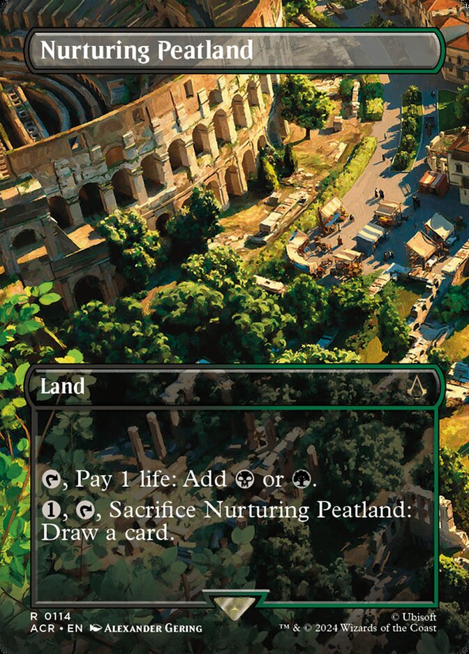 Turfeira Nutriz / Nurturing Peatland - Magic: The Gathering - MoxLand