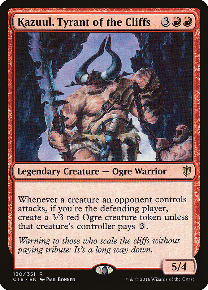Kazuul, Tirano dos Penhascos / Kazuul, Tyrant of the Cliffs - Magic: The Gathering - MoxLand