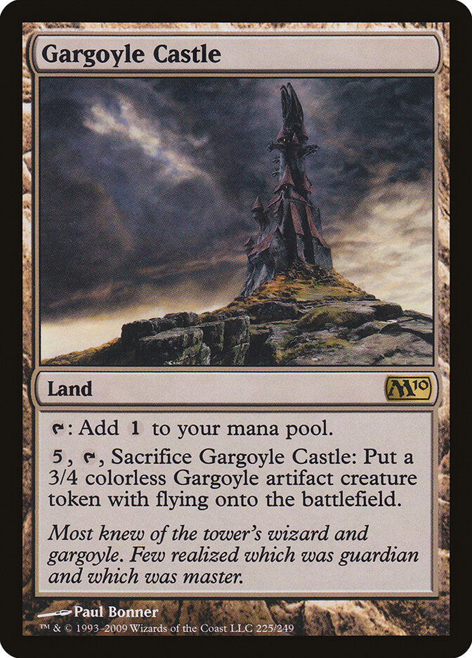 Castelo de Gárgula / Gargoyle Castle - Magic: The Gathering - MoxLand