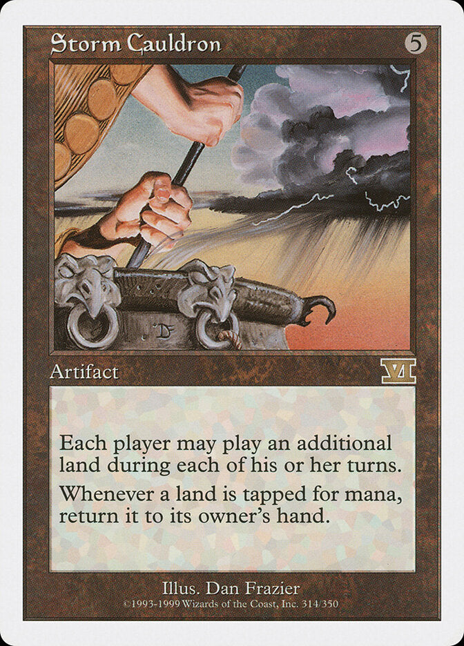 Caldeirão da Tempestade / Storm Cauldron - Magic: The Gathering - MoxLand
