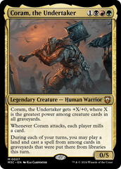 Coram, o Cangalheiro / Coram, the Undertaker - Magic: The Gathering - MoxLand