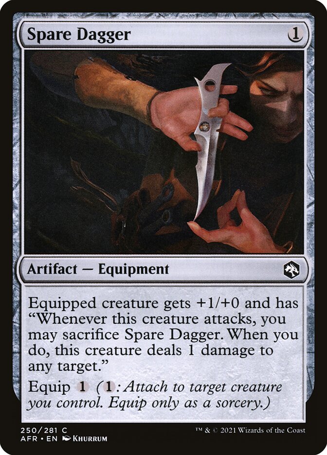 Adaga Reserva / Spare Dagger - Magic: The Gathering - MoxLand