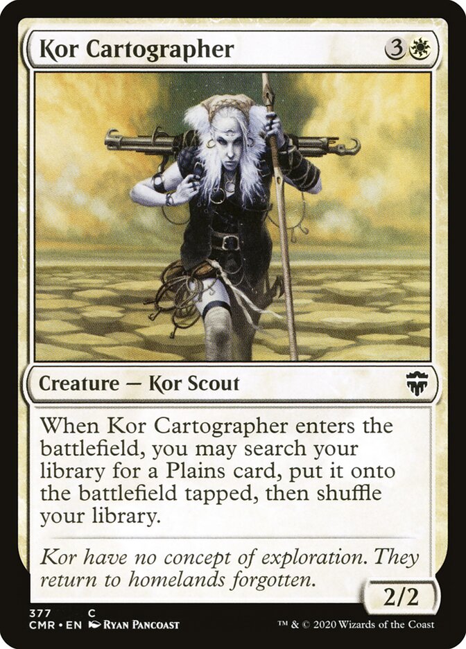 Cartógrafo Kor / Kor Cartographer - Magic: The Gathering - MoxLand