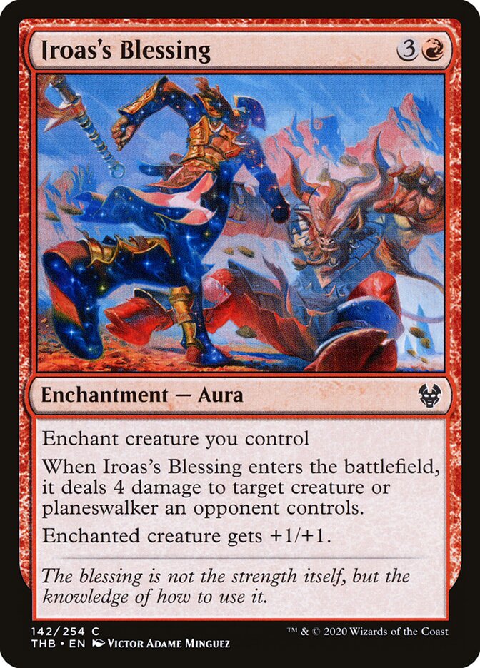 Bênção de Iroas / Iroas's Blessing - Magic: The Gathering - MoxLand
