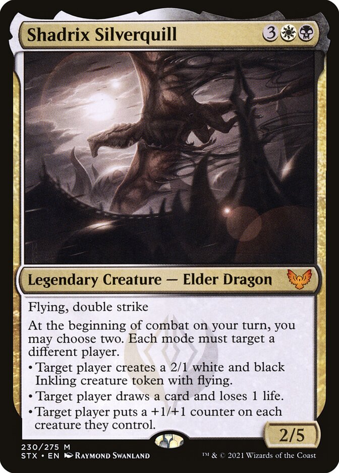 Shadrix Platinopena / Shadrix Silverquill - Magic: The Gathering - MoxLand