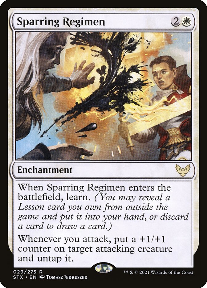 Regime de Treinamento / Sparring Regimen - Magic: The Gathering - MoxLand