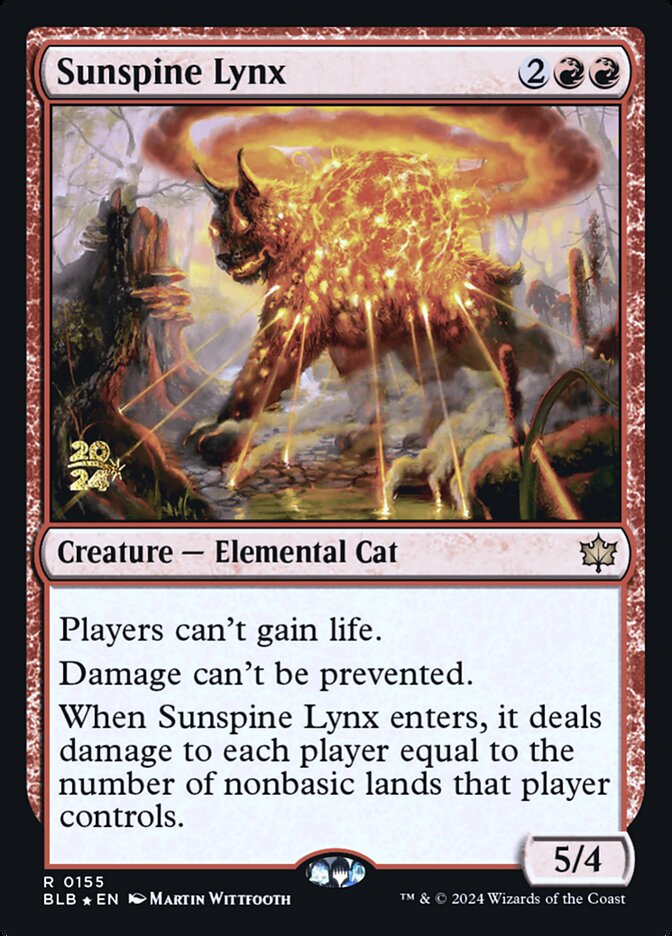 Sunspine Lynx - Magic: The Gathering - MoxLand