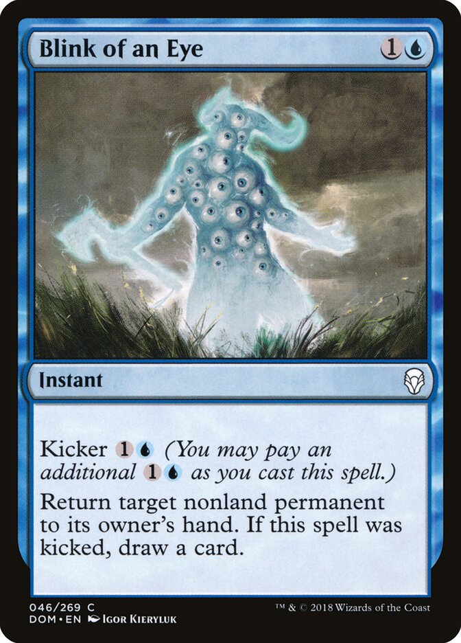 Piscar de Olhos / Blink of an Eye - Magic: The Gathering - MoxLand