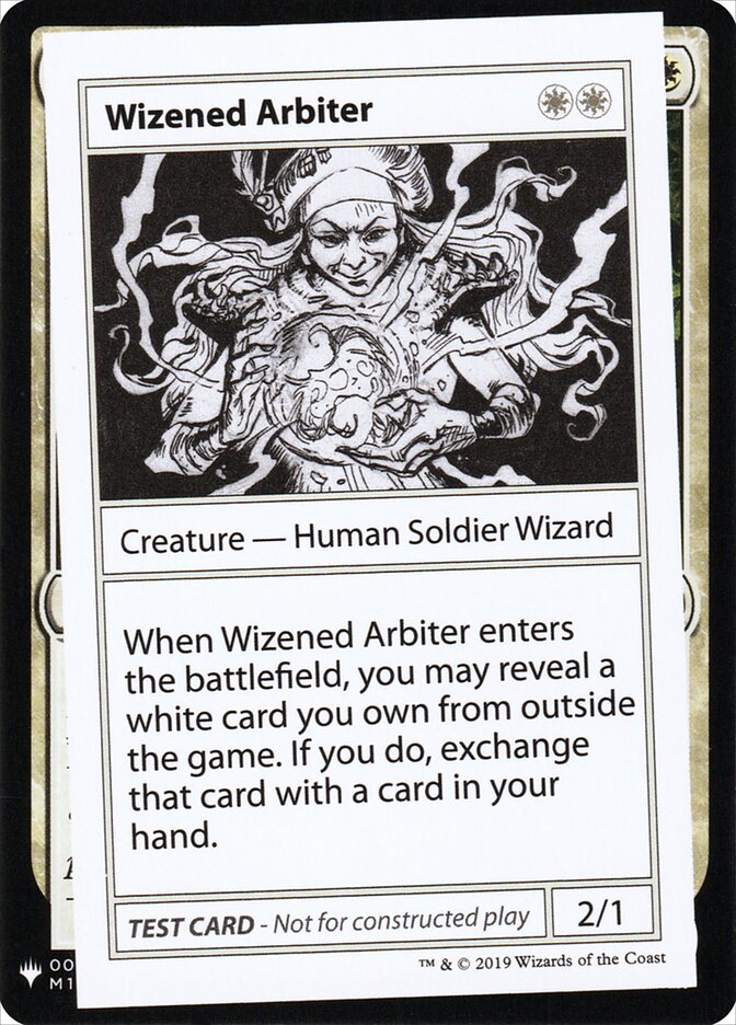 Wizened Arbiter - Magic: The Gathering - MoxLand