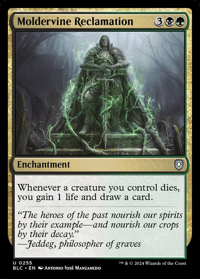 Recuperação das Gavinhas Bolorentas / Moldervine Reclamation - Magic: The Gathering - MoxLand