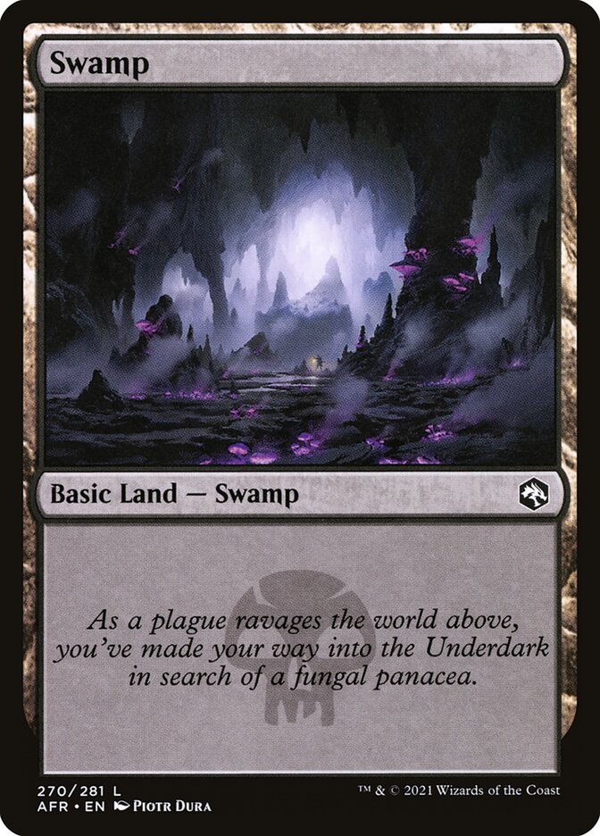 Pântano / Swamp - Magic: The Gathering - MoxLand