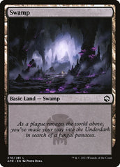 Pântano / Swamp - Magic: The Gathering - MoxLand