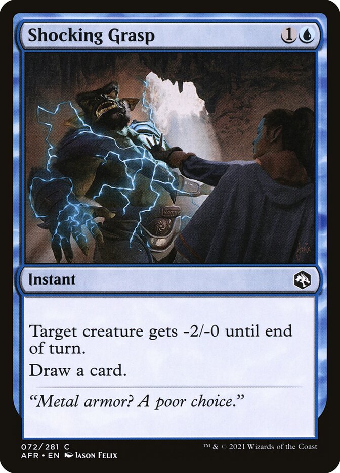 Toque Chocante / Shocking Grasp - Magic: The Gathering - MoxLand