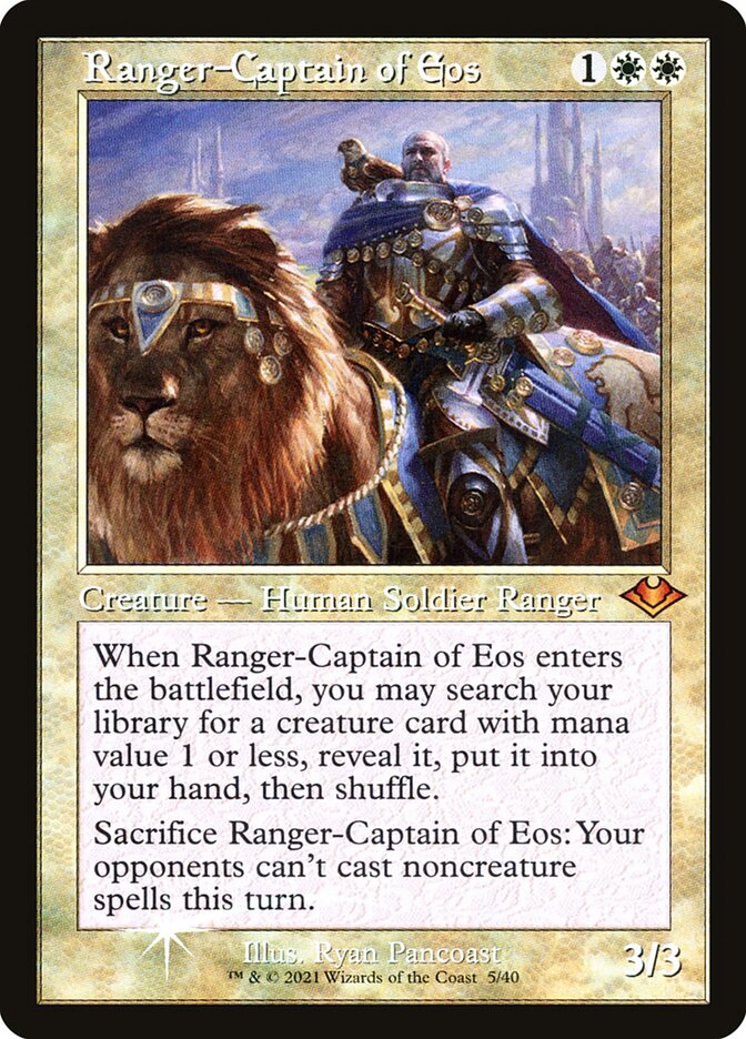 Capitão-patrulheiro de Eos / Ranger-Captain of Eos - Magic: The Gathering - MoxLand