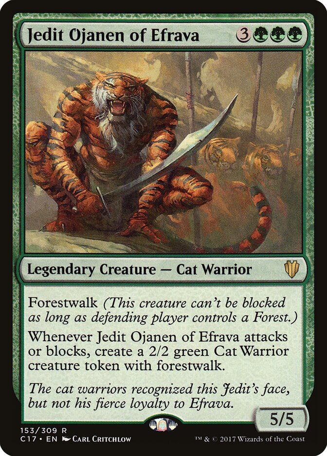 Jedit Ojanen de Efrava / Jedit Ojanen of Efrava - Magic: The Gathering - MoxLand