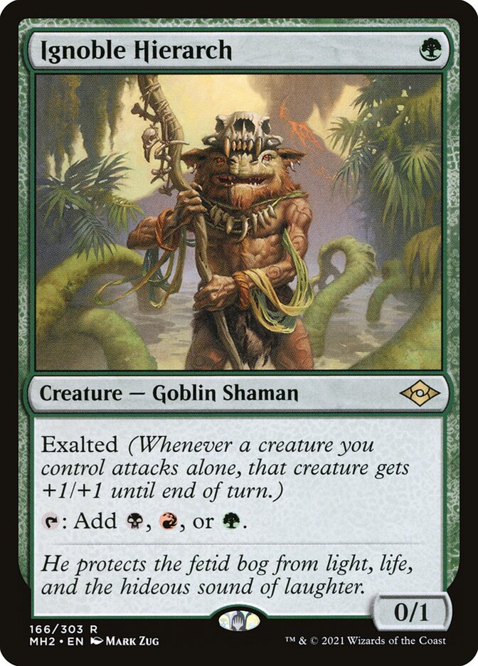 Hierarca Ignóbil / Ignoble Hierarch - Magic: The Gathering - MoxLand
