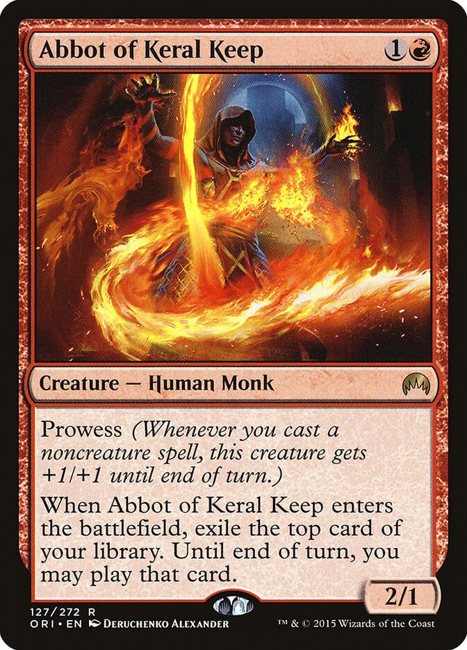 Abade da Fortaleza Keral / Abbot of Keral Keep - Magic: The Gathering - MoxLand