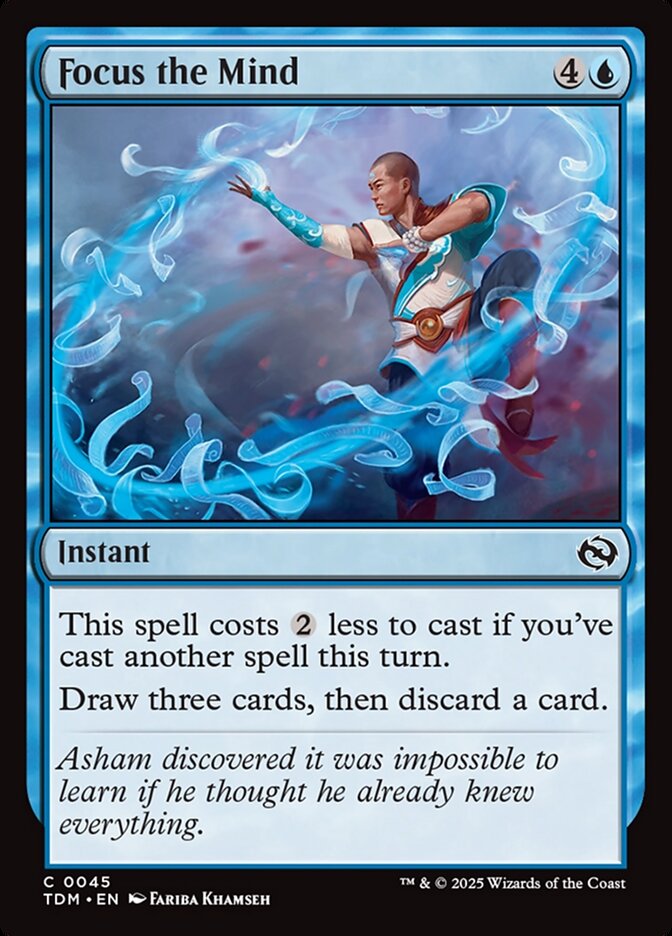Concentrar a Mente / Focus the Mind - Magic: The Gathering - MoxLand