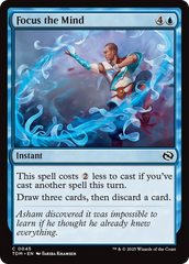 Concentrar a Mente / Focus the Mind - Magic: The Gathering - MoxLand
