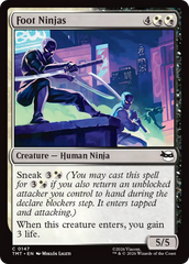 Foot Ninjas - Magic: The Gathering - MoxLand