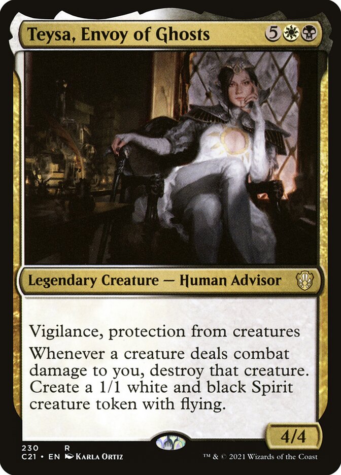 Teysa, Enviada dos Fantasmas / Teysa, Envoy of Ghosts - Magic: The Gathering - MoxLand