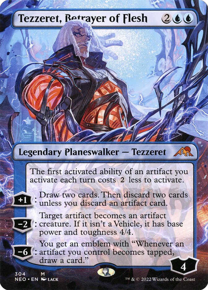 Tezzeret, Traidor da Carne / Tezzeret, Betrayer of Flesh - Magic: The Gathering - MoxLand