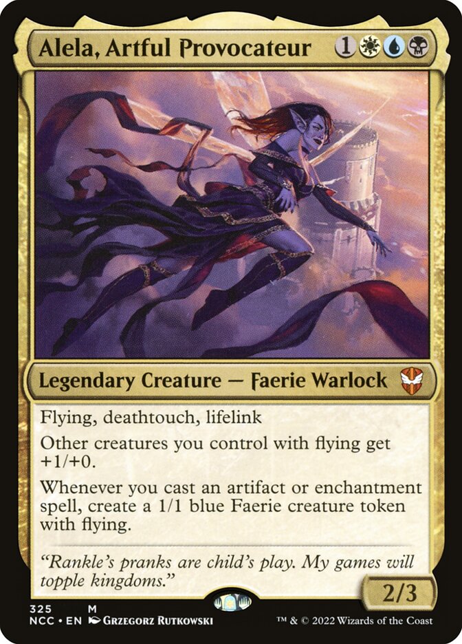 Alela, Provocadora Ardilosa / Alela, Artful Provocateur - Magic: The Gathering - MoxLand